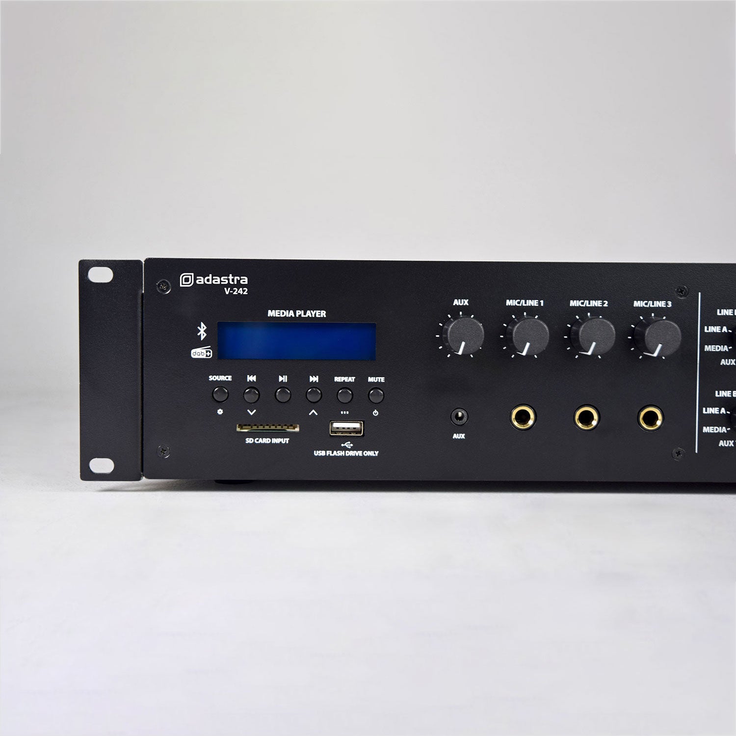 Adastra V-242 Mixer-Amplifier 100V with DAB+/FM/USB/SD/BT
