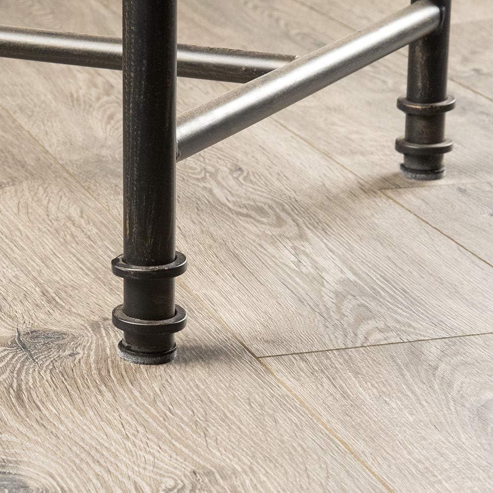 20mm 40 Pack Felt Pads Self Adhesive Grey Sticky Furniture Floor Chair Legs Protectors