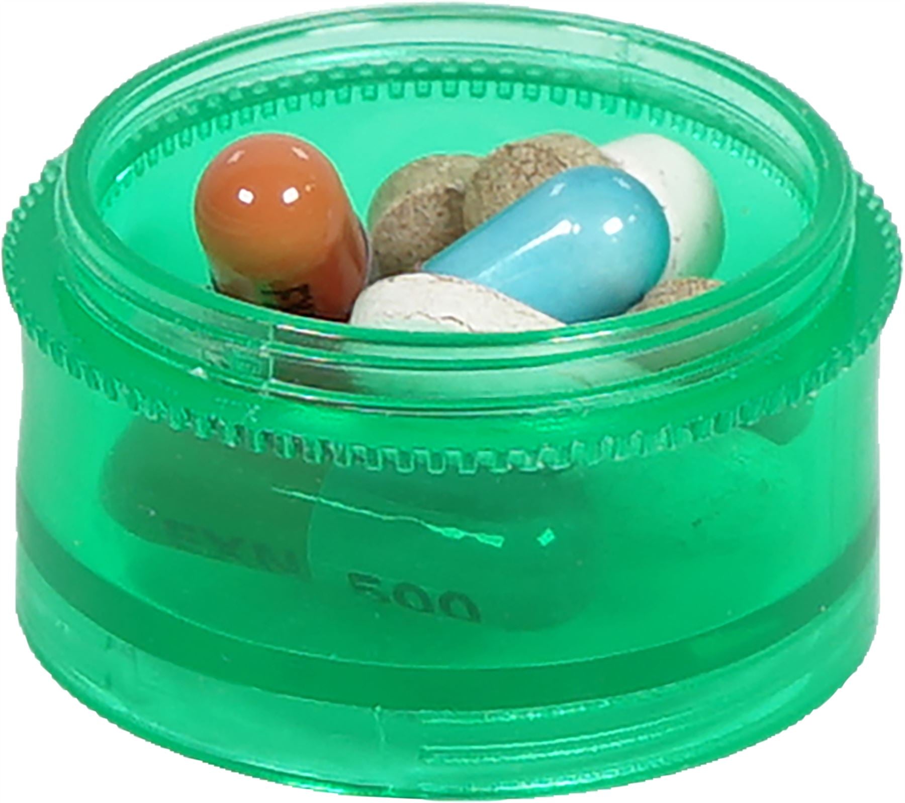 7 Day Stackable Pill Dispenser Tablet Organiser Tower 1 Compartment per Day for Those who take Tablets on a Daily Basis Easy Medication Management and Organisation Easy to Open Perfect for Travel