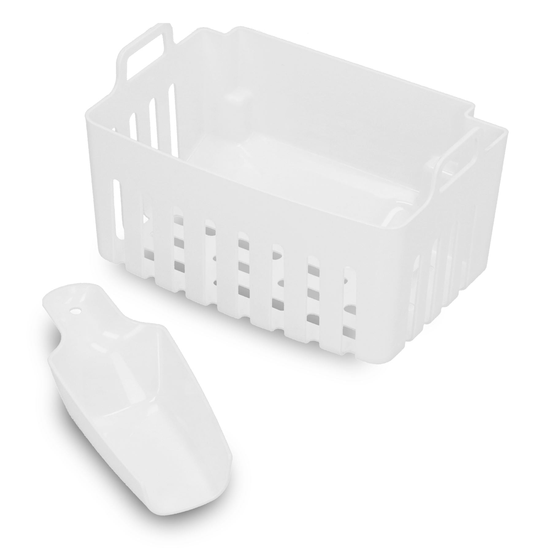 Gastronoma Ice Maker, 2 Sizes Cylindrical Ice Maker, Countertop Ice Machine, 15kg/Day, Self-Cleaning with Ice Scoop for Home//Kitchen/Office/RV - Black