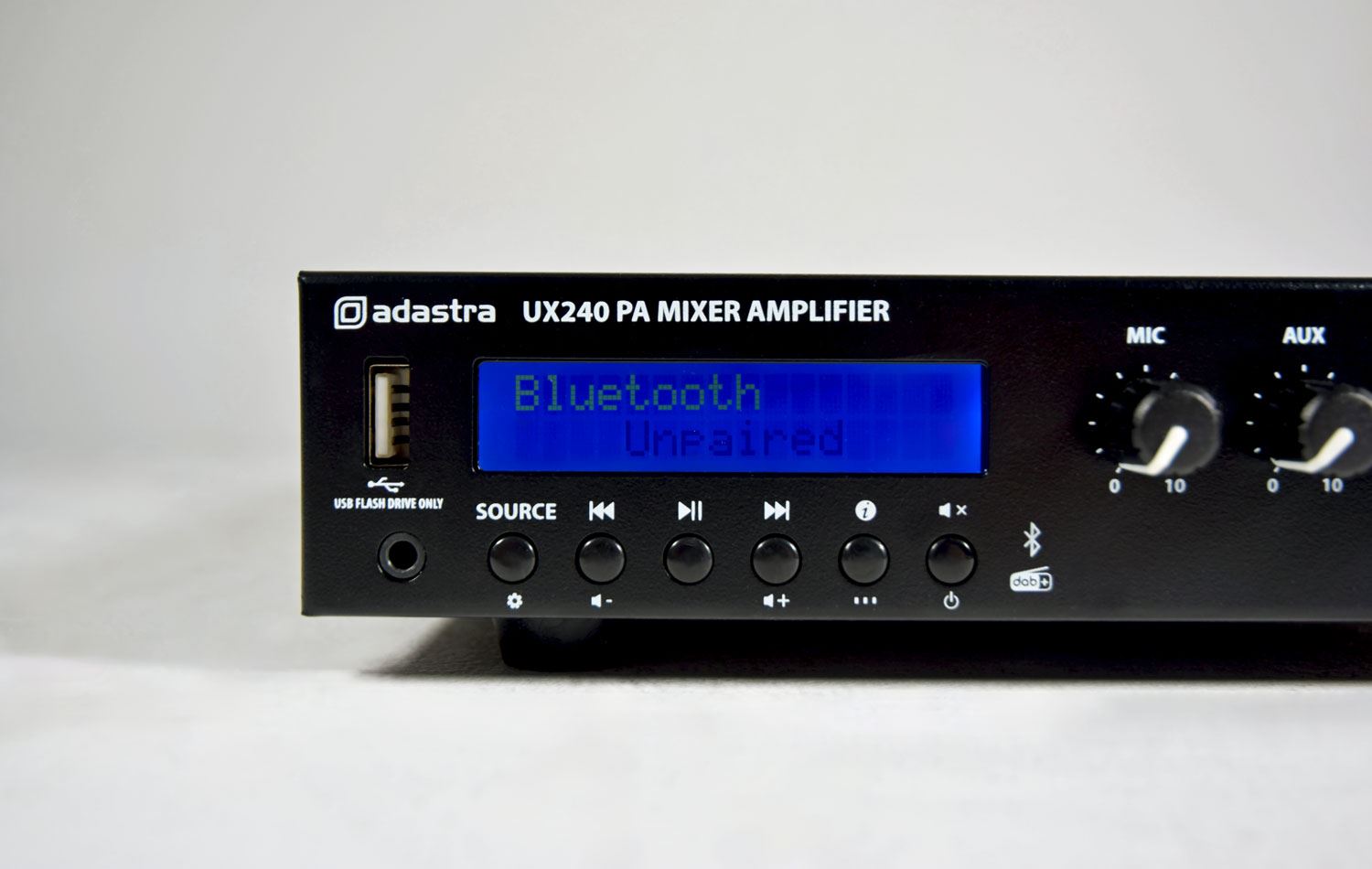 Adastra UX Series Compact 100V Mixer-Amplifiers - UX240 240W