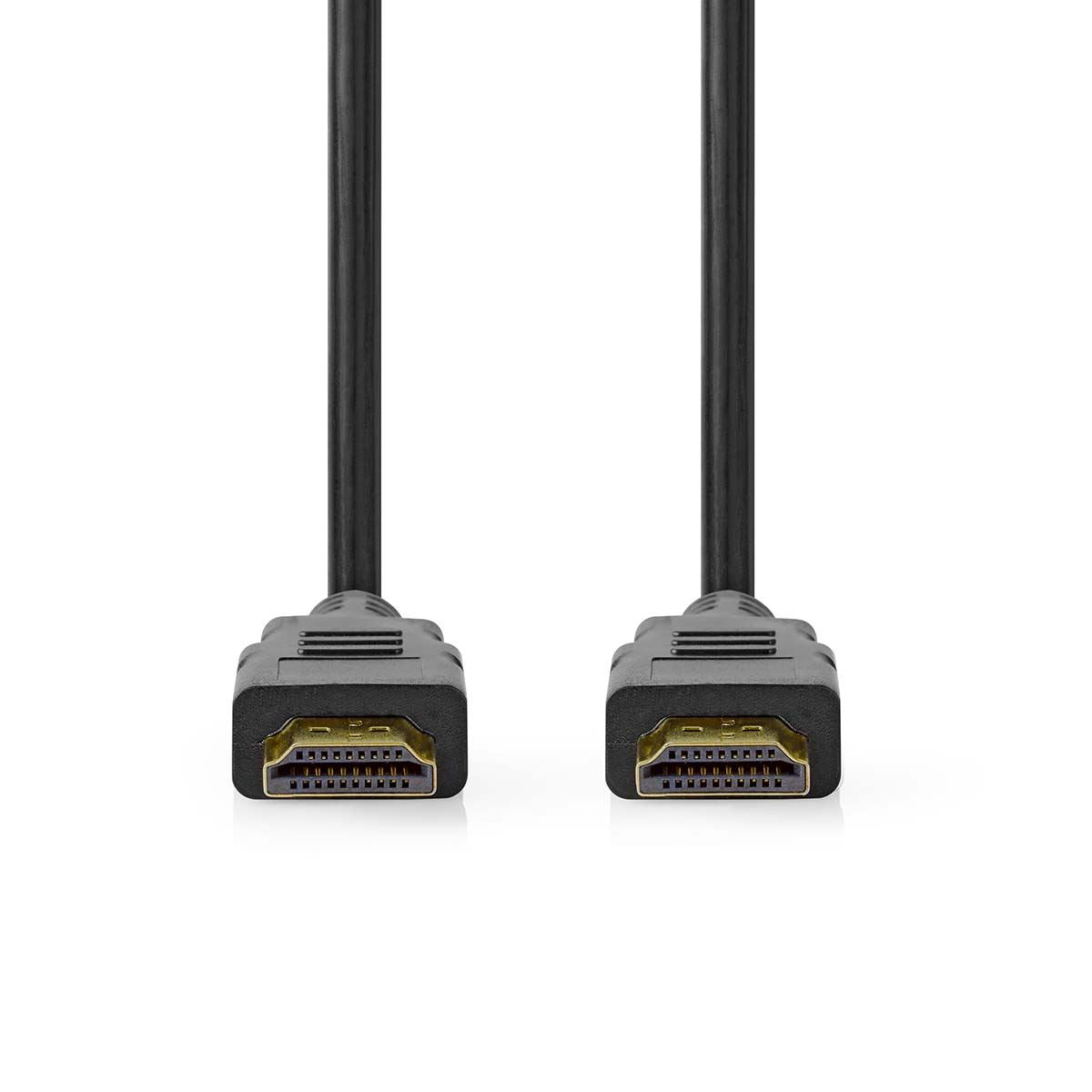 Nedis Ultra High Speed HDMI™ Cable | HDMI™ Connector | HDMI™ Connector | 8K@60Hz | 48 Gbps | 2.00 m | Round | 6.5 mm | Black | Label
