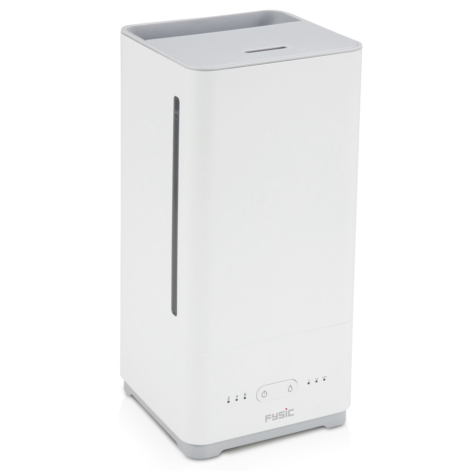 Fysic Ultrasonic Air Humidifier uses Ultrasonic Cooling Vapour Technology / Aroma Fragrance - White