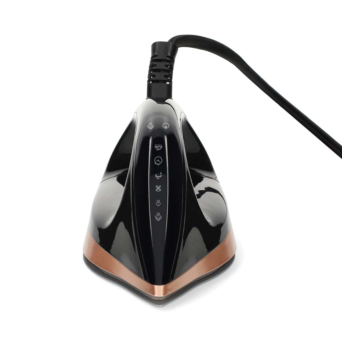 Nedis Steam Generator Iron 2400W, Powerful Fast Heating, Adjustable Steam Control, Vertical Steam Spray Function, 1500ml Connect Water Tank, Stainless Steel Soleplate - Rose Gold