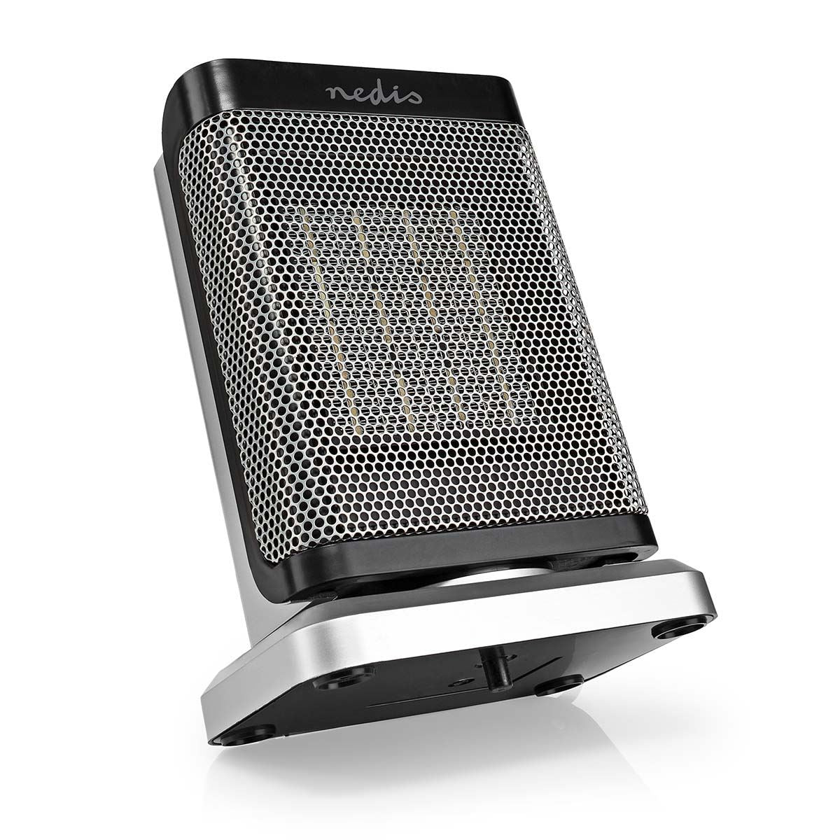 Nedis Ceramic PTC Fan Heater | 1000 / 1500 W | 2 Heat Modes | Adjustable thermostat | Rotates automatically | Overheating protection | Fall over protection