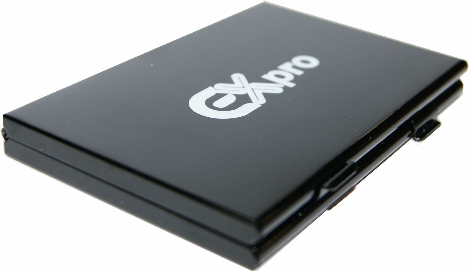 Ex-Pro SD,SDHC,SDXC & Micro SD Aluminium Metal Protection Case - Black