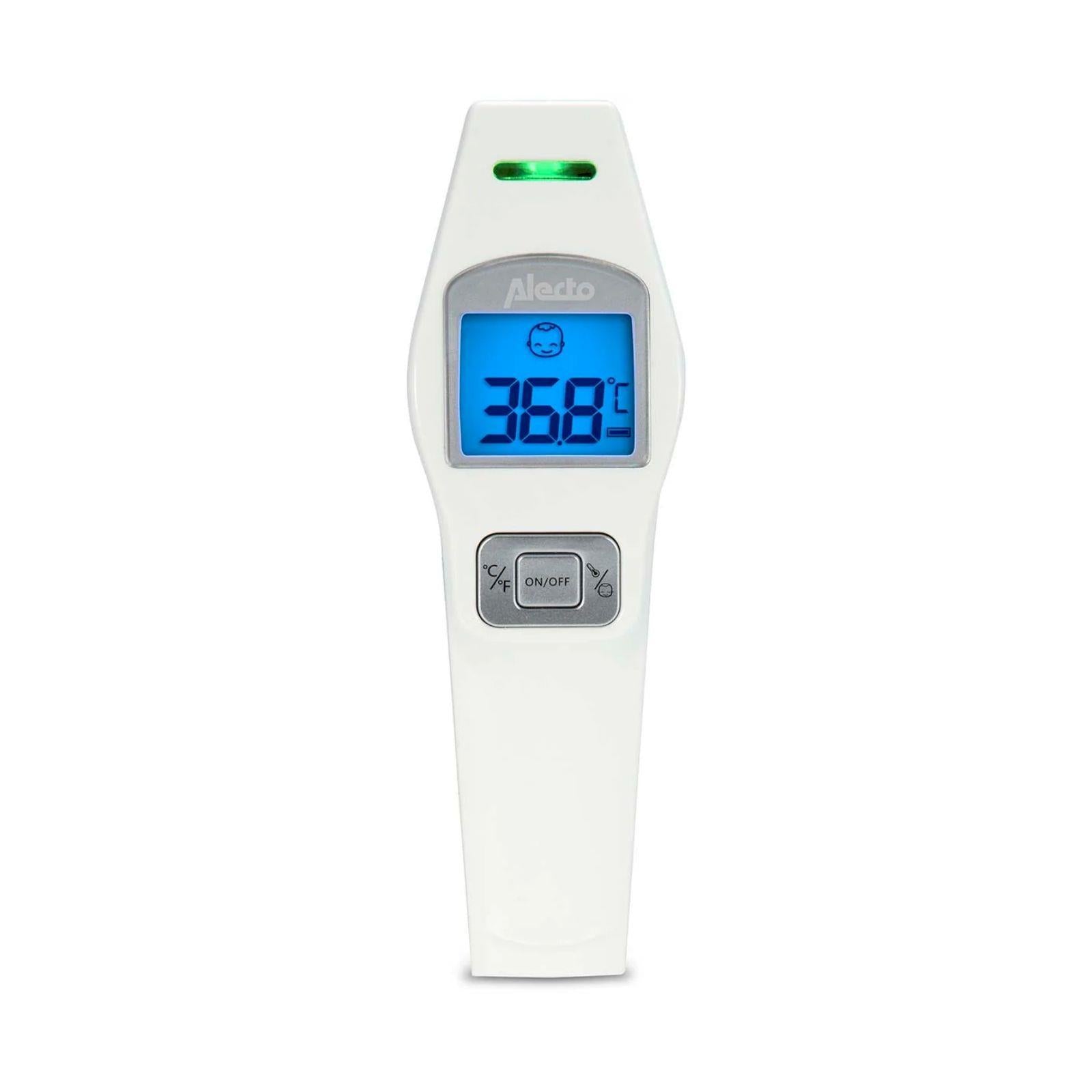 Alecto Forehead Medical Thermometer Infrared - White