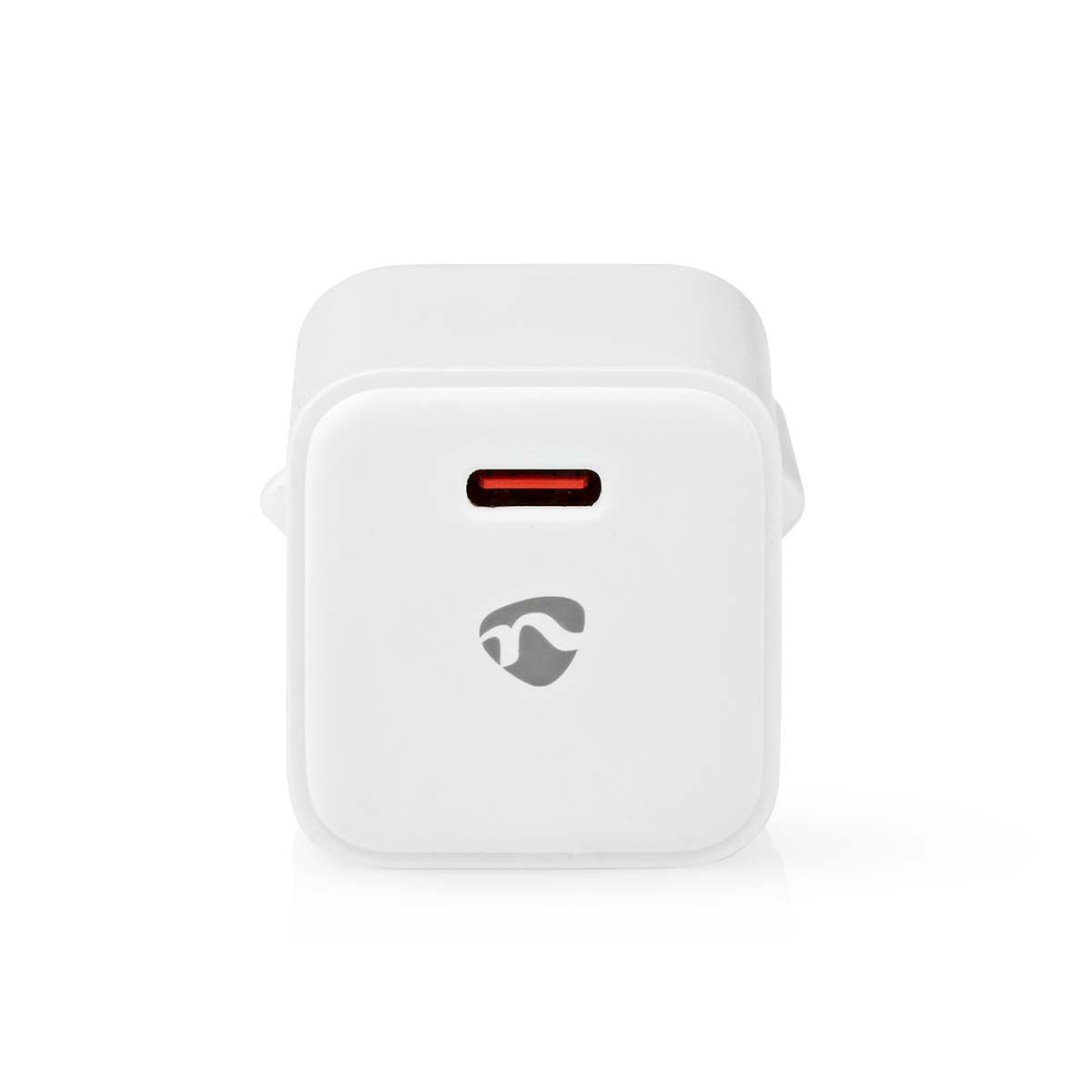 Nedis EU Euro Travel Wall Charger | 20 W | PD3.0 20W | Quick charge feature | 1.67 / 2.22 / 3.0 A | Number of outputs: 1 | USB-C™ | Automatic Voltage Selection | White