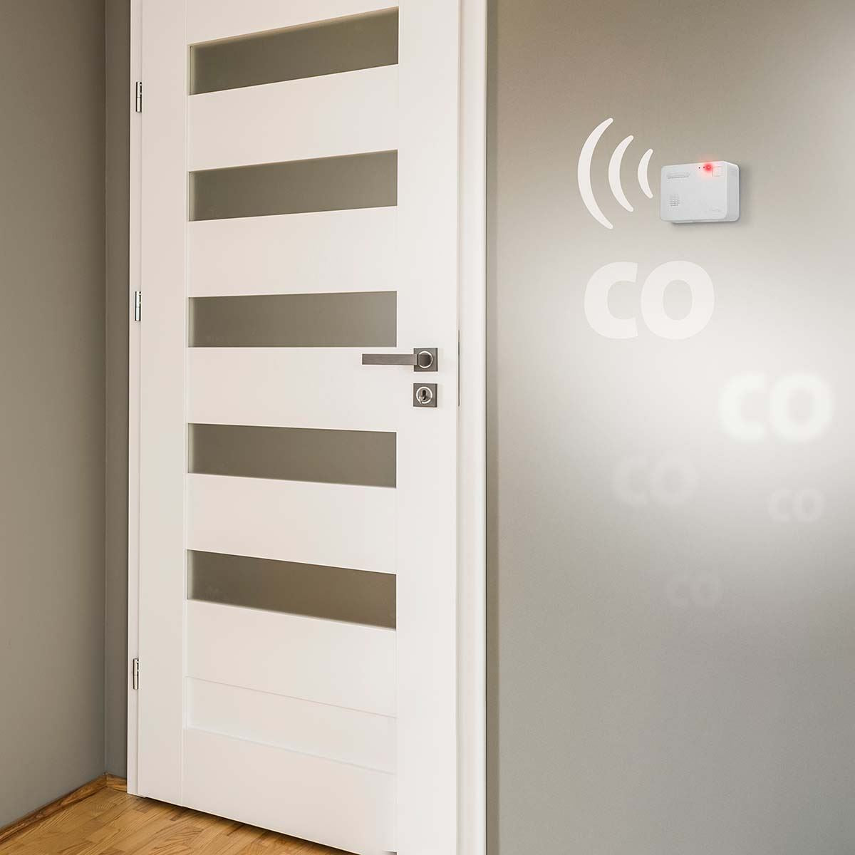 Alecto COA1910 Carbon monoxide Alarm with 10 year Sensor Runtime | LED Indication | EN50291-1:20180 | White