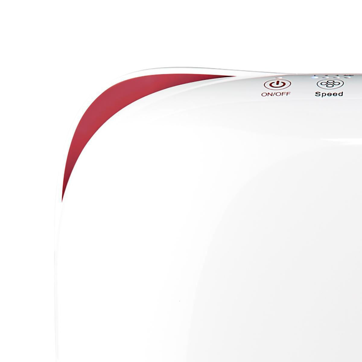 Nedis Air Purifier | Suitable for space up to: 25 m² | Clean Air Delivery Rate (CADR): 200 m³/h | Air quality indicator | White