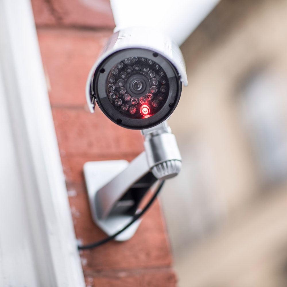 Mercury Dummy CCTV IR Bullet Security Camera Flashing infrared LEDs