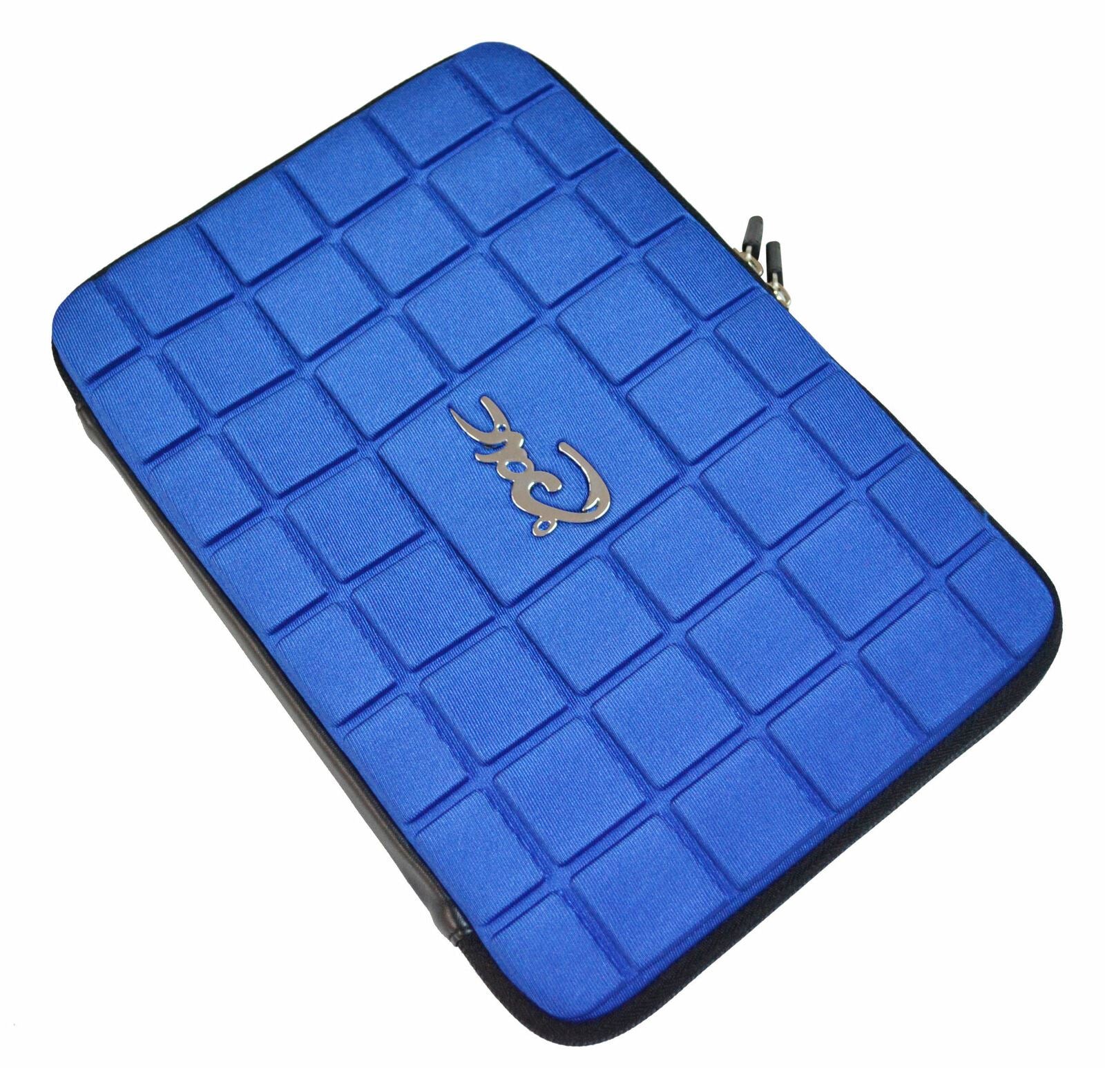 Croco Super Chocolate Case Cover Carry Sleeve for 10.1-Inch Samsung Galaxy Tab/Tab2 P7500, P7510 - Blue