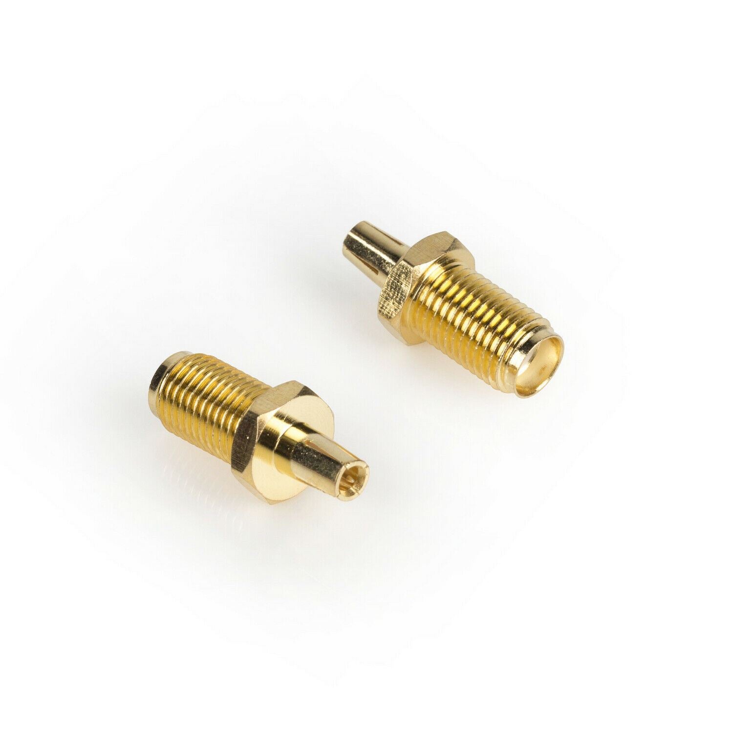Nedis SMA Adapter | SMA Female | TS9 | Gold Plated | 50 Ohm | Straight | Copper | Gold | 2 pcs | Envelope