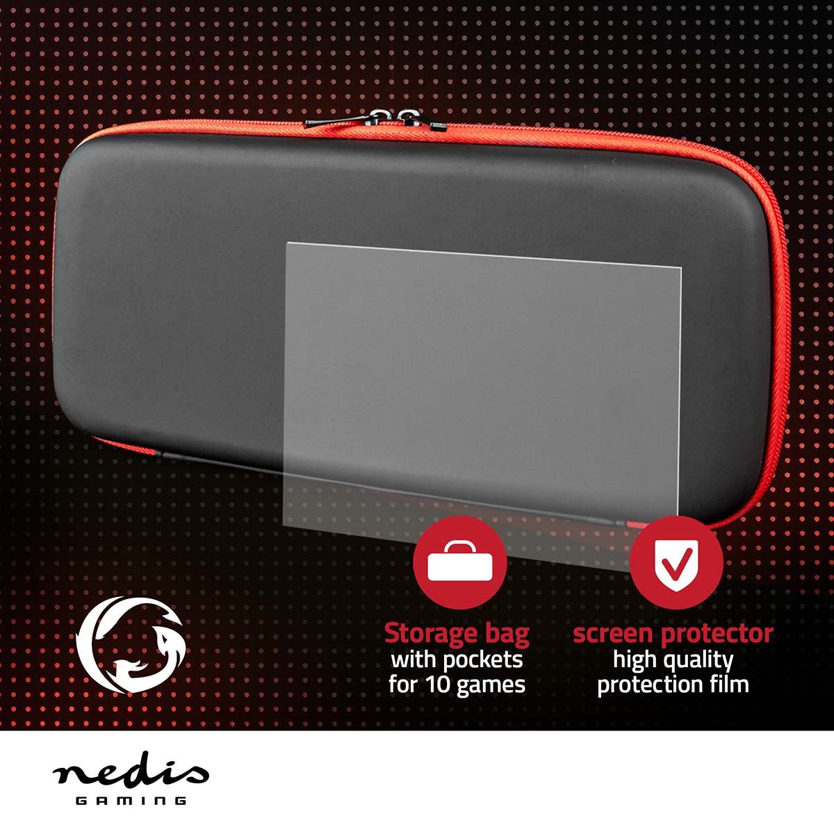 Nedis Gaming Starter Kit | Compatible with: Nintendo Switch (OLED) | 13-in-1