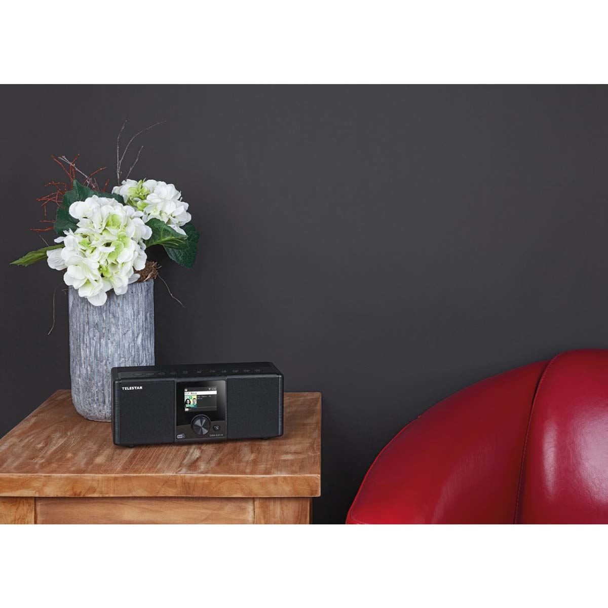 Telestar DIRA S21i+ EWF Multifunctional Stereo Radio DAB+ / FM / Internet / Bluetooth Black