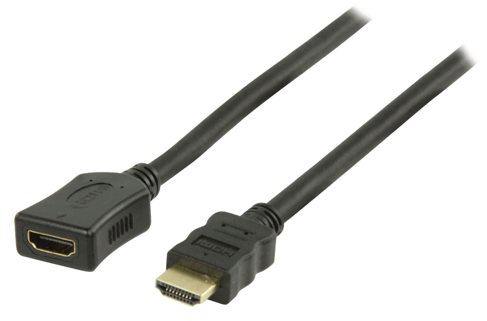 Ex-Pro 1.0m High Speed HDMI™ Extension Cable | HDMI™ Connector to HDMI™ Output | Black
