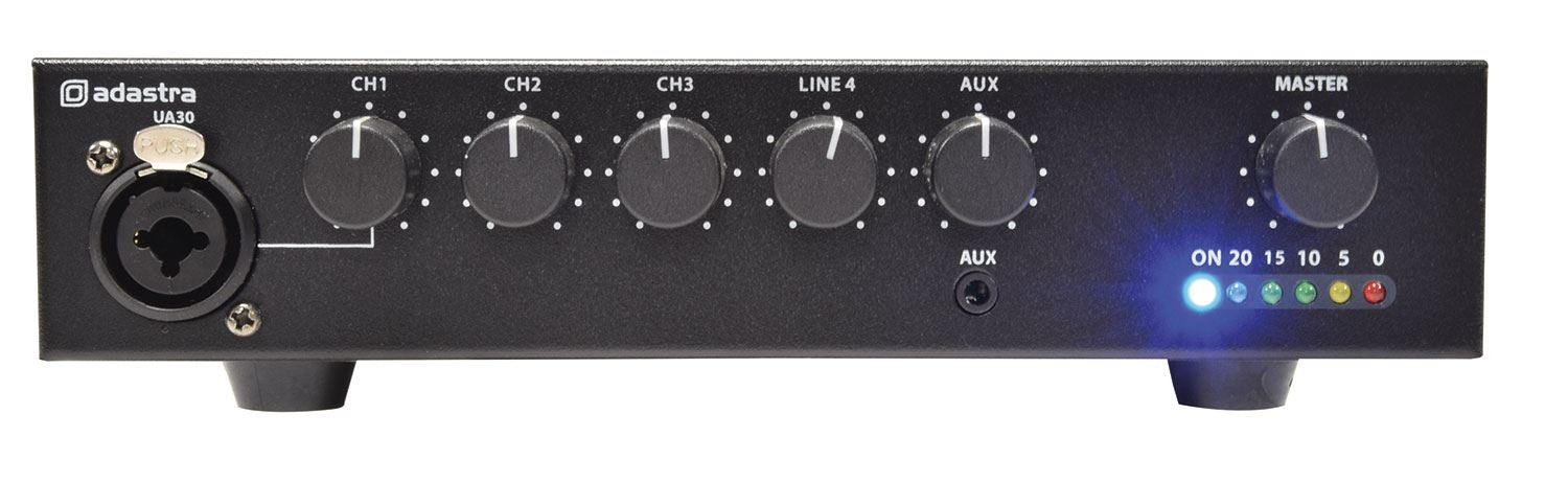 Adastra UA30 Compact 5ch 100V MixerAmp