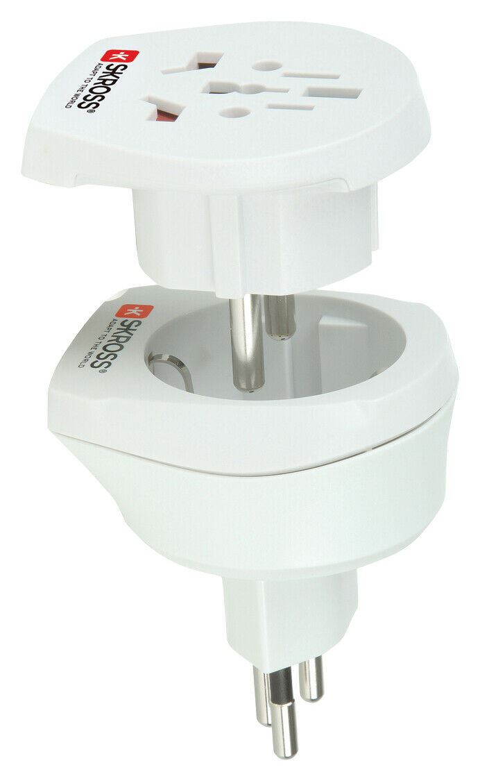 Skross Travel Adapter | Combo - World-to-Switzerland Earthed