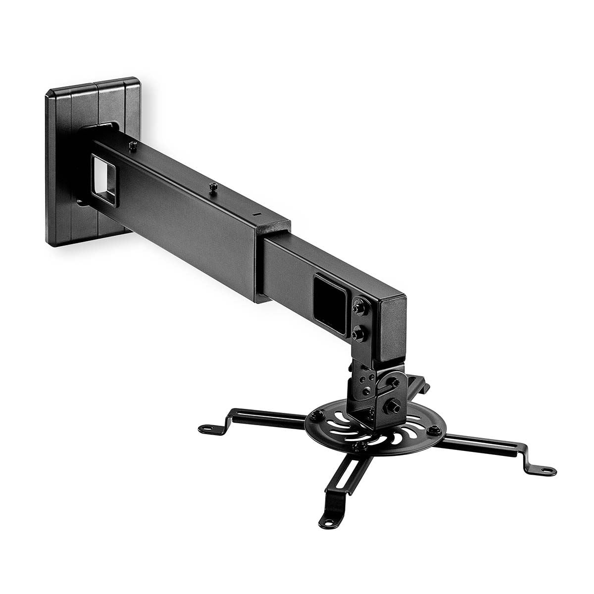 Nedis Projector Mount | Full Motion | 15 kg | Rotatable | Tiltable | Steel | Black
