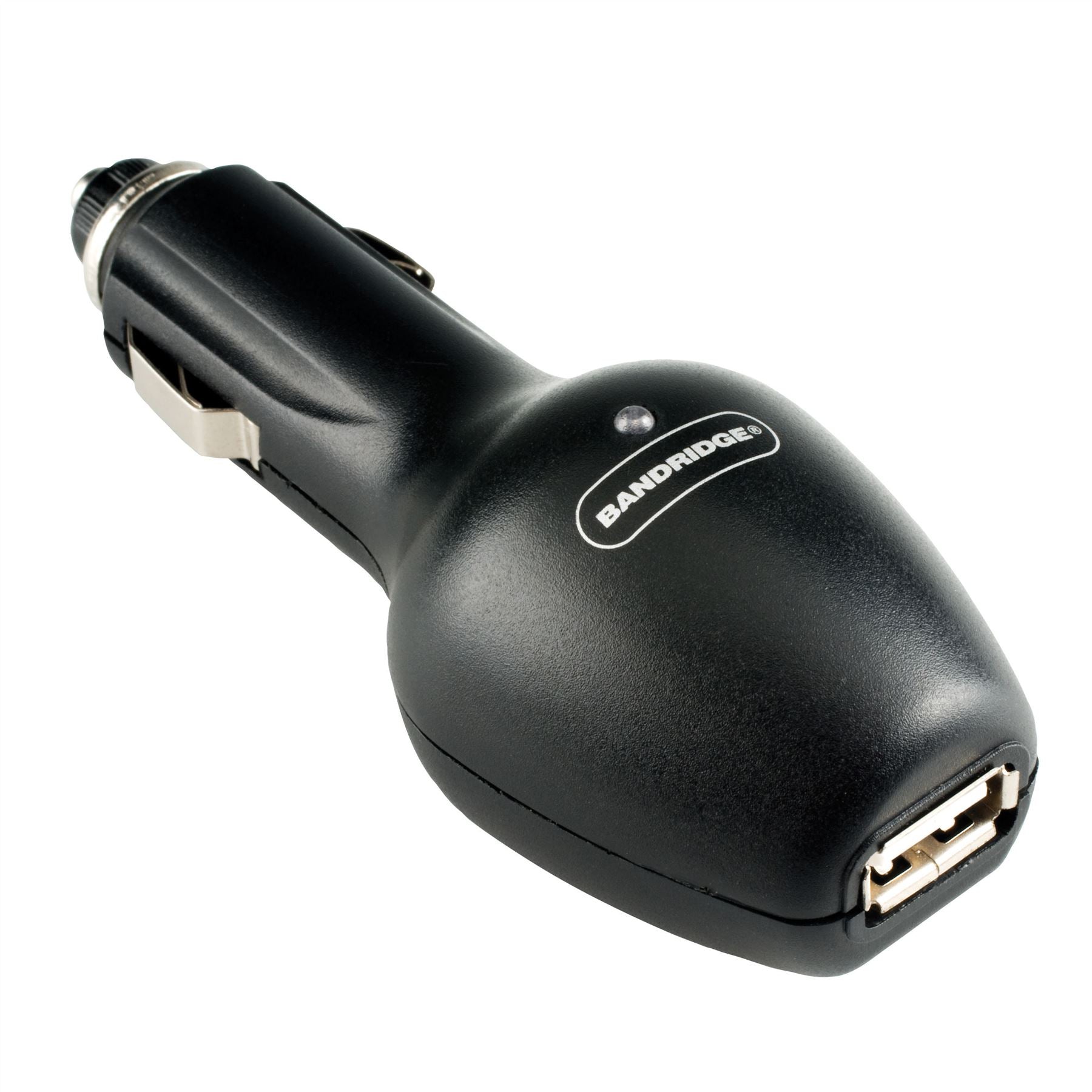 Bandringe 12v USB Car Charger 1-Output 1.0 A USB - Black