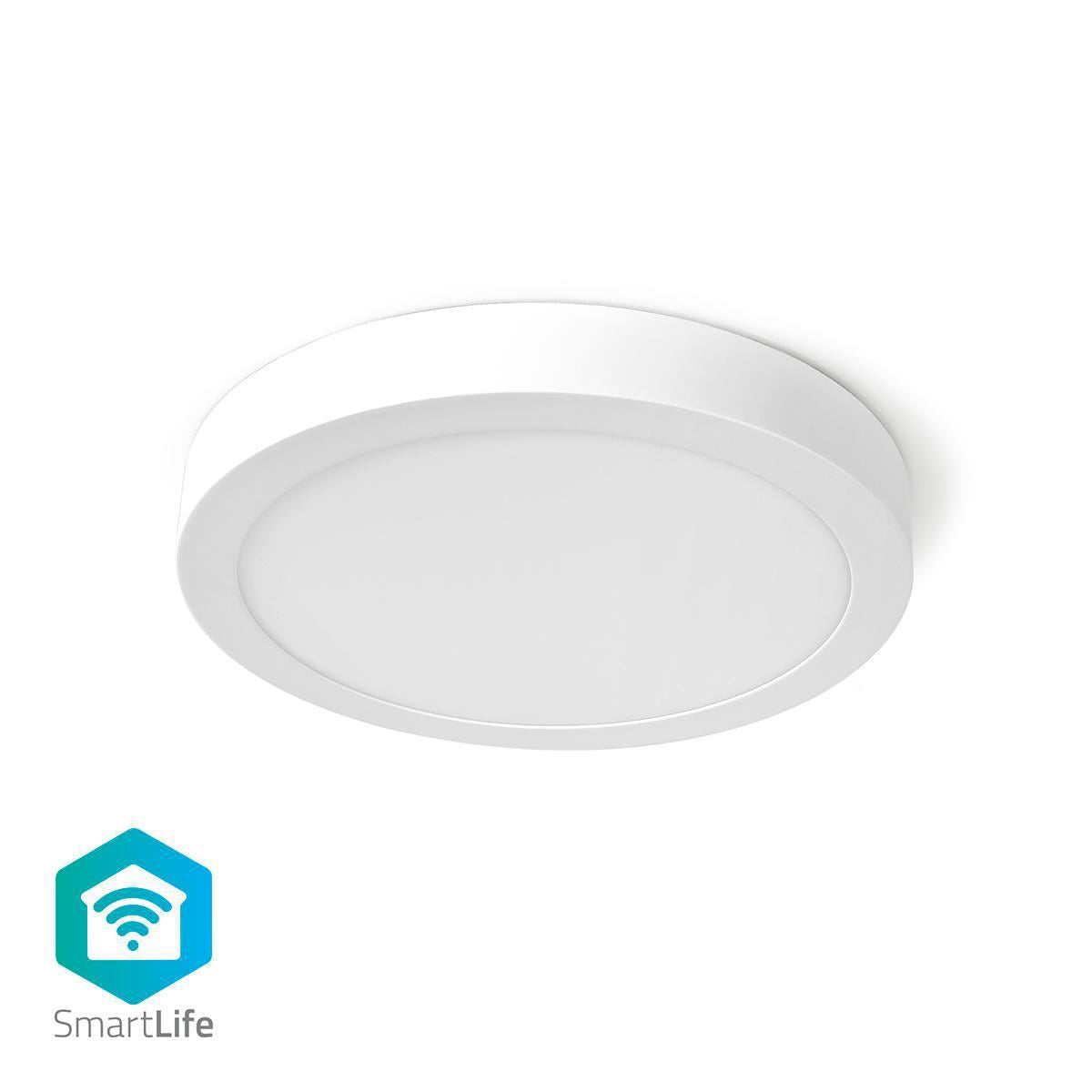 Nedis SmartLife Wi-Fi Ceiling Light - Cool White/Warm White - Voice Control - Integrated into The SmartLife app - Compatible with Amazon Alexa, Siri & Google Home