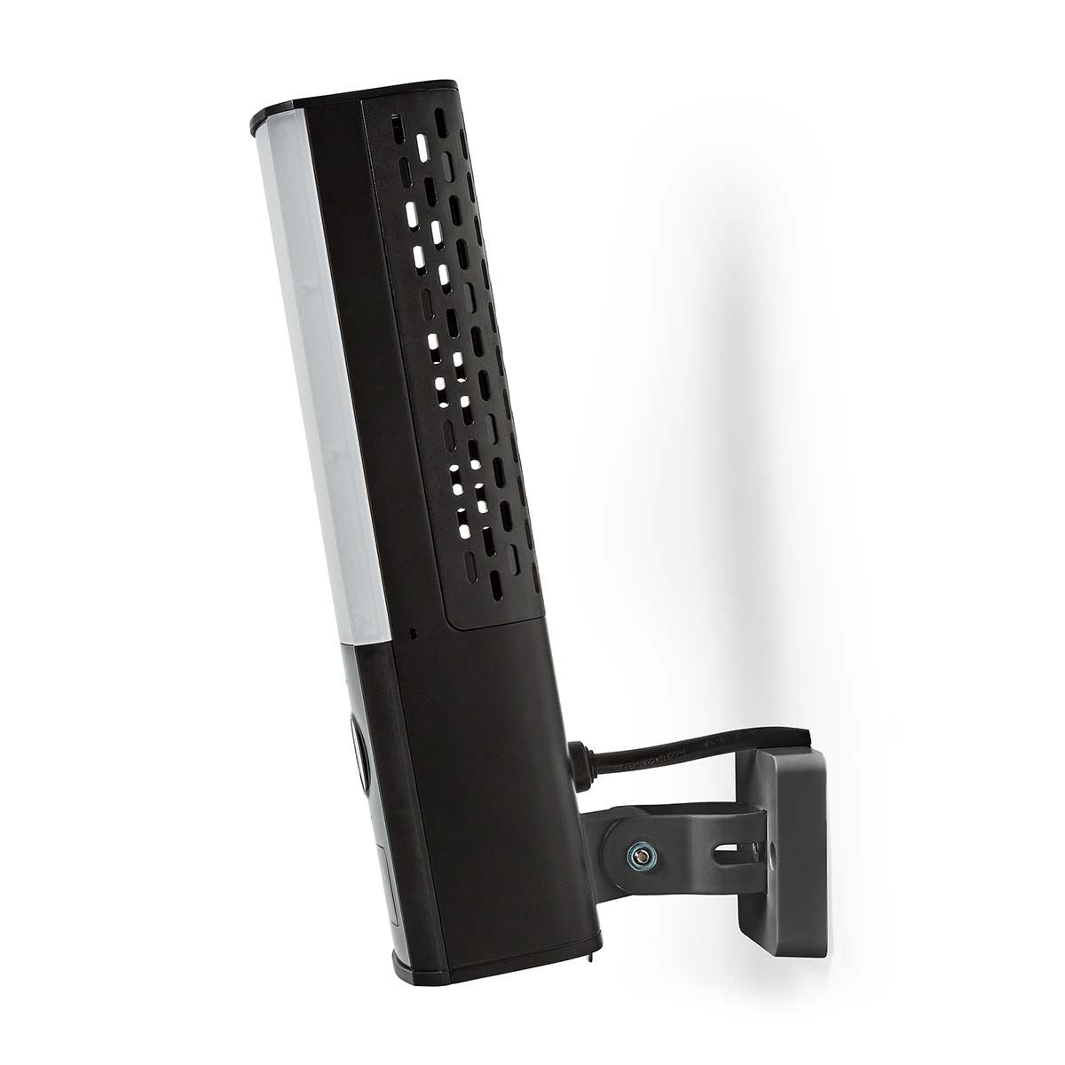 Nedis Smartlife Outdoor Camera with Integrated 1000 Lumen LED Light, Full HD 1080p Resolution, Motion Detection, Two-Way Audio, Night Vision, MicroSD Storage up to 128GB, Wi-Fi