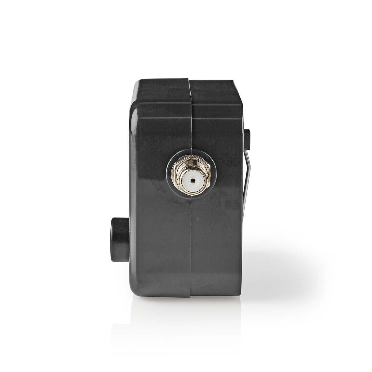 Nedis Satellite Signal Strength Meter | 950-2400 MHz | Input sensitivity: 83 dB | Output level: 102 dBuV | Black