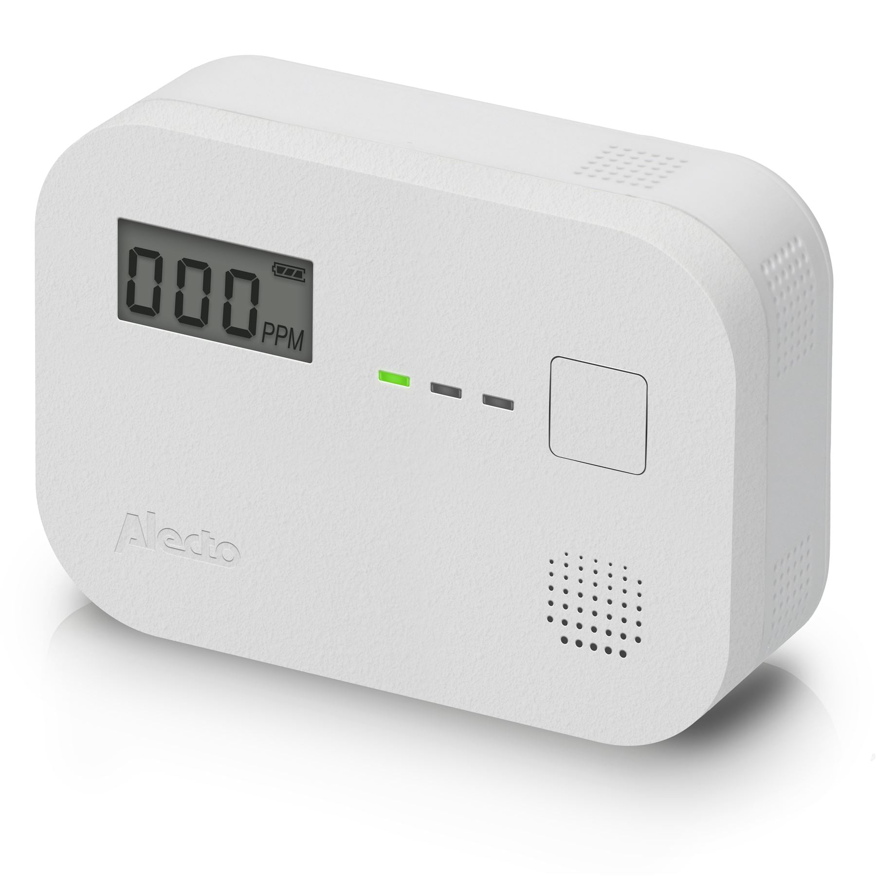 Alecto COA3910 Carbon monoxide Alarm with 10 year Sensor Runtime & LCD Display | EN50291-1:20180 | White