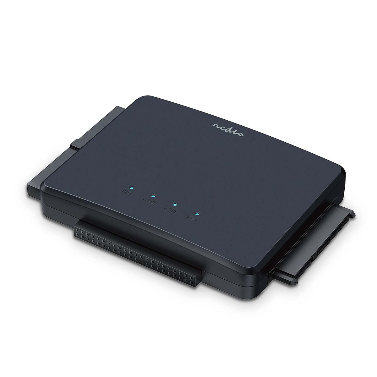 Nedis Hard Disk Adapter | USB 3.2 Gen1 | 2.5 / 3.5 " | IDE + SATA | Mains Powered