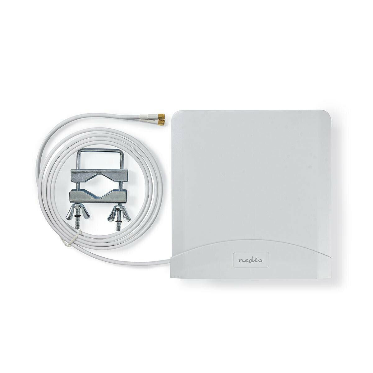 Nedis 5G 4G 3G GSM Mountable Aerial Antenna with 2x 2.5 m cable