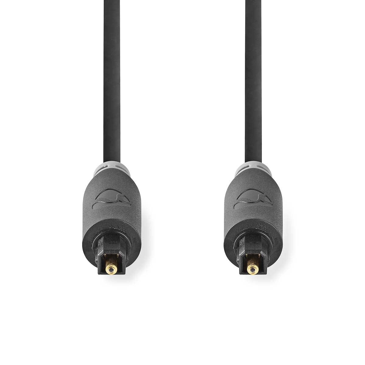 Nedis Optical Audio Cable | TosLink Male | TosLink Male | 1.00 m | Round | PVC | Anthracite | Box