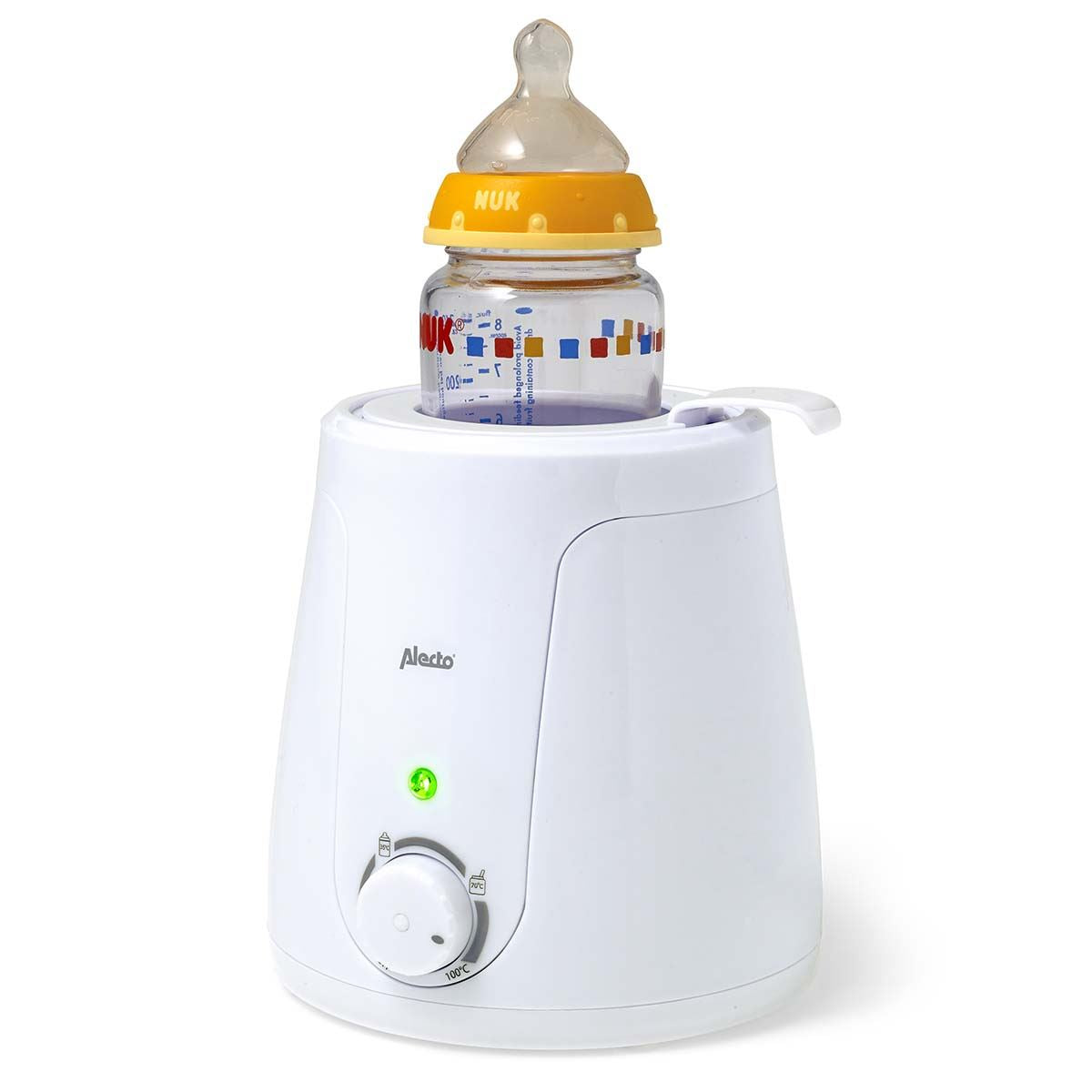 Alecto ECO Bottle Safe Warmer with Temperature Adjustment - White