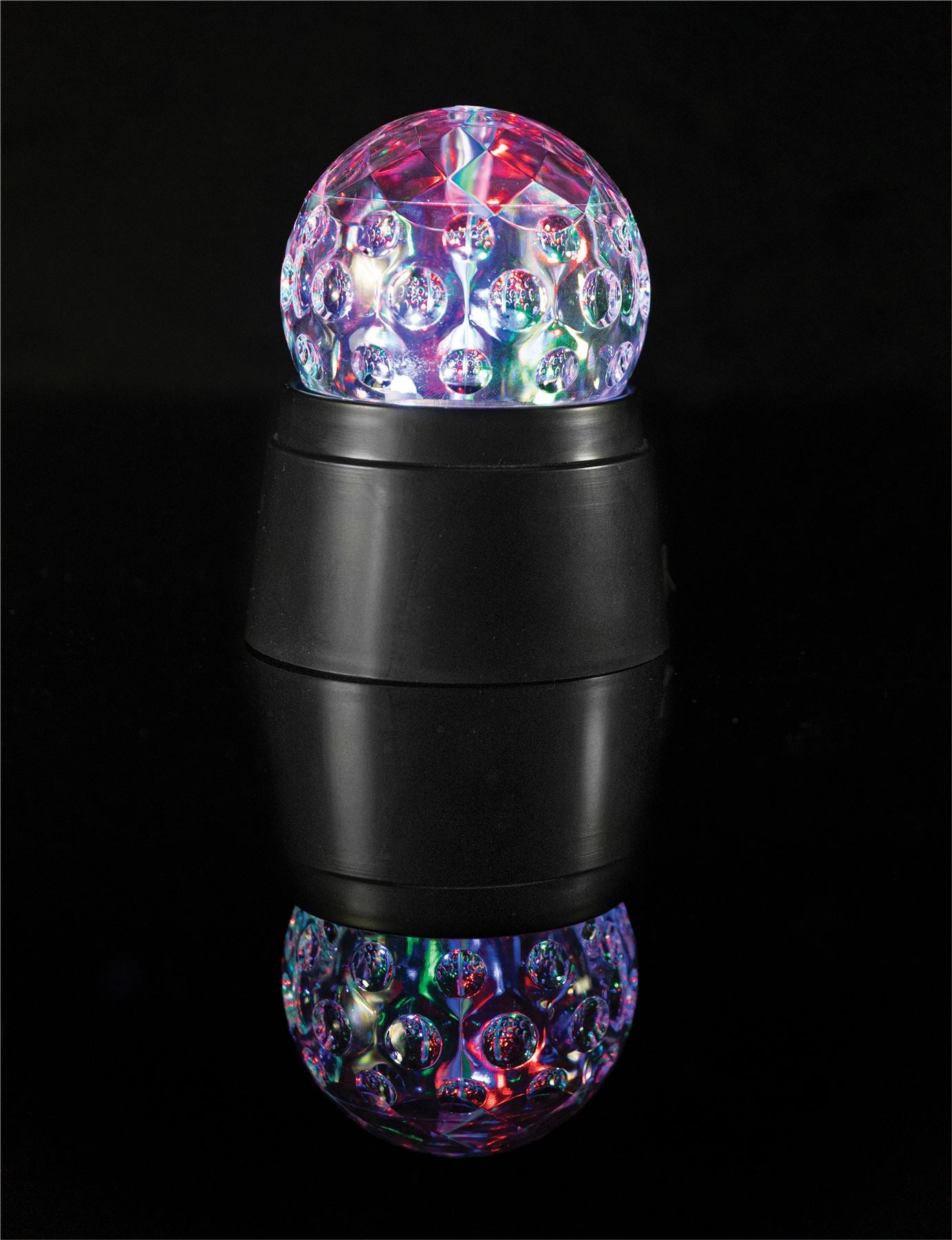 Novelty Rotating Multi-Coloured LED Crystal Rotating Effect Beacon Disco Party DJ Light Lamp Lights