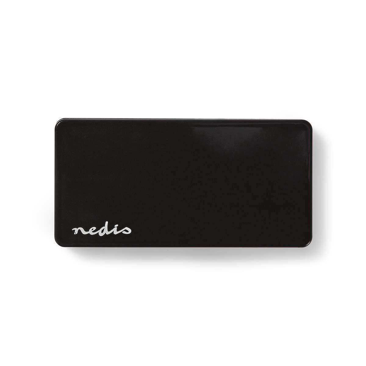 Nedis USB Hub | USB-A Male | USB-A Female | 7 port(s) | USB 2.0 | Mains Powered / USB Powered | 7x USB
