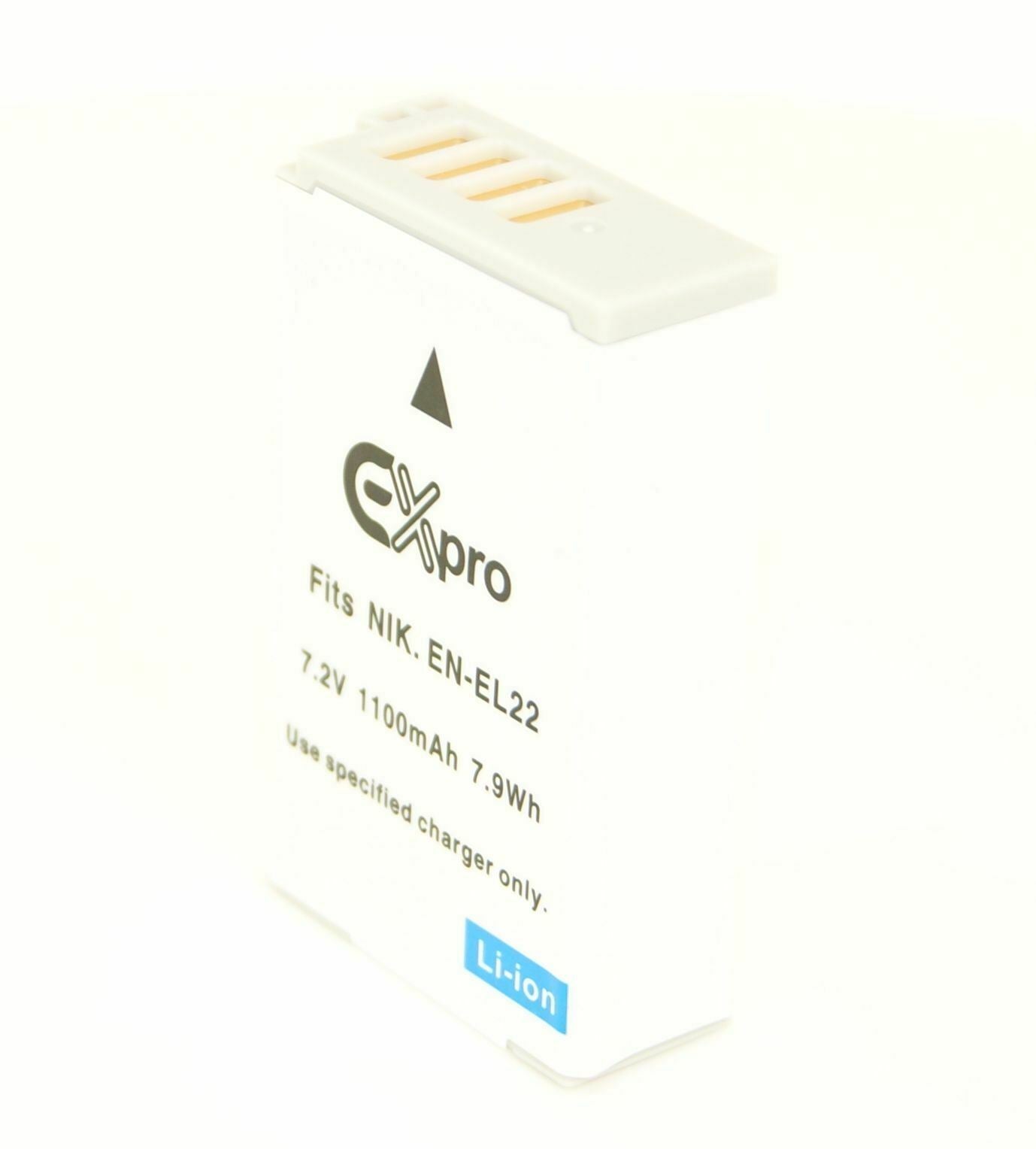 Ex-Pro Nikon EN-EL22, ENEL22 Nikon Li-on Digital Camera Battery