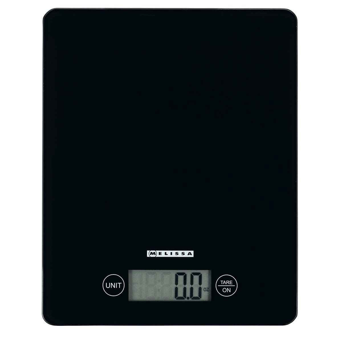 MELISSA Kitchen Digital Food Scales LCD Electronic Weighing 5kg Cooking Baking Balance - Black