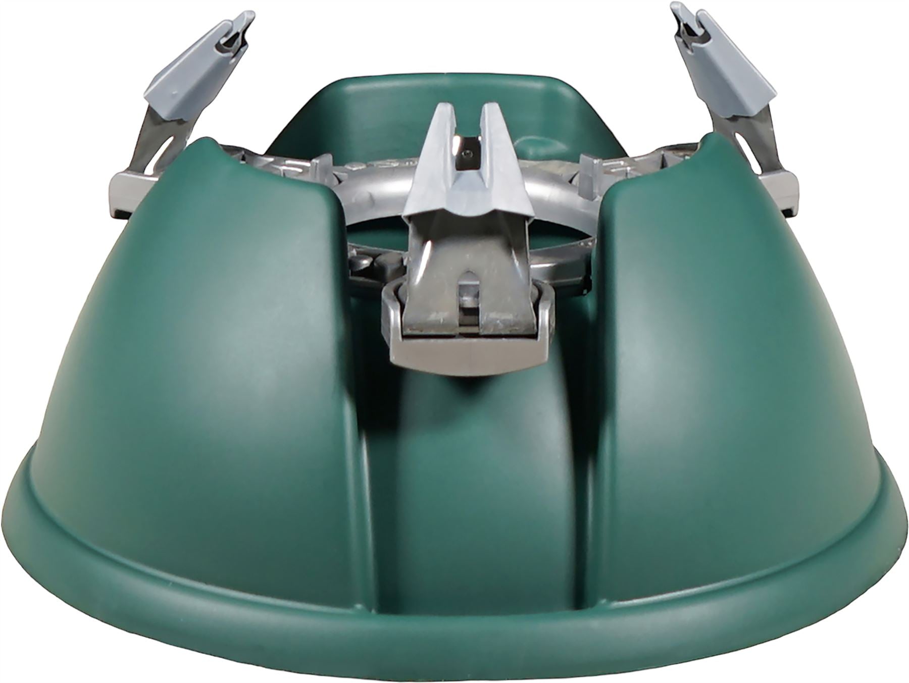 Auto Lock Christmas Tree Stand with 3 Clasps and 1L Water Tank, for Real Trees up to 2.3m / 7.5ft