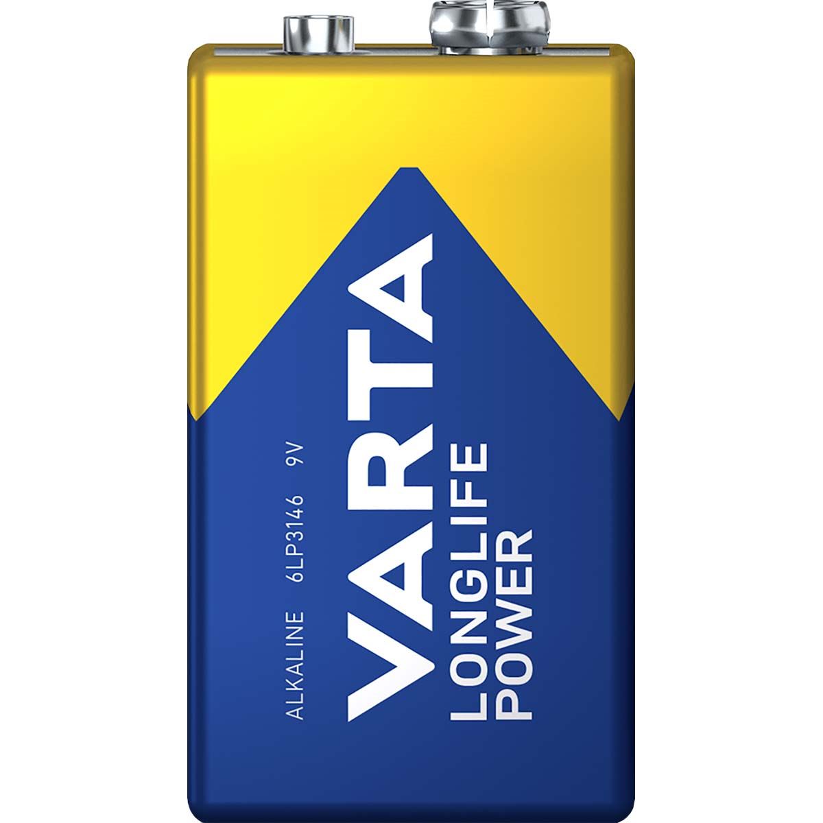 Varta Alkaline Battery 9 V High Energy 1-Blister