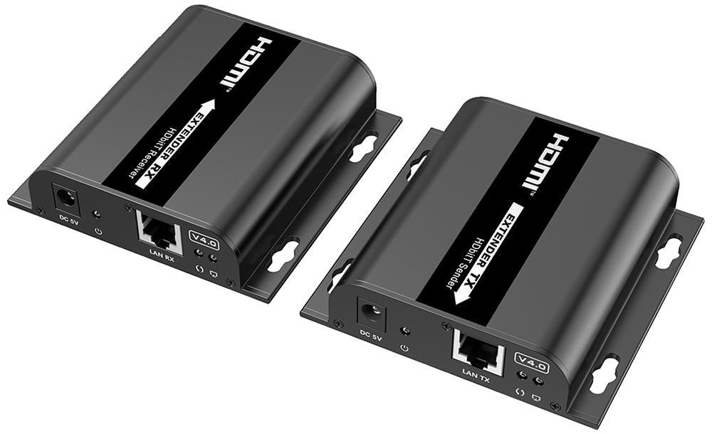 HDMI Extender 120m Over Single Cat5/Cat6 with IR Control
