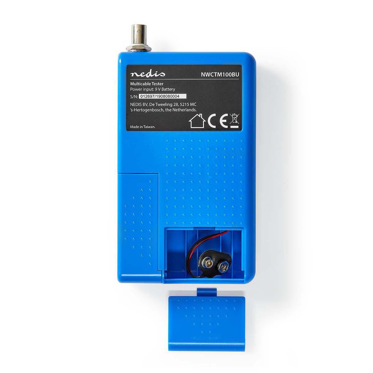 Nedis LAN measuring instrument | Wired | 180 m | LED indicator | Battery Powered