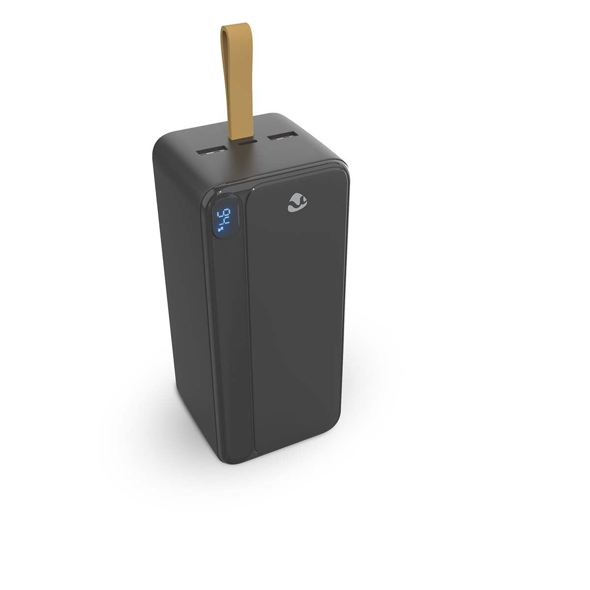 Nedis Powerbank | 30000 mAh | 1.5 / 1.67 / 2.0 / 2.22 / 3.0 A | Number of outputs: 3 | Output connection: 1x USB-C™ / 2x USB-A | Input connection: 1x USB-C™ | PD3.0 20W | Lithium-Polymer | Display