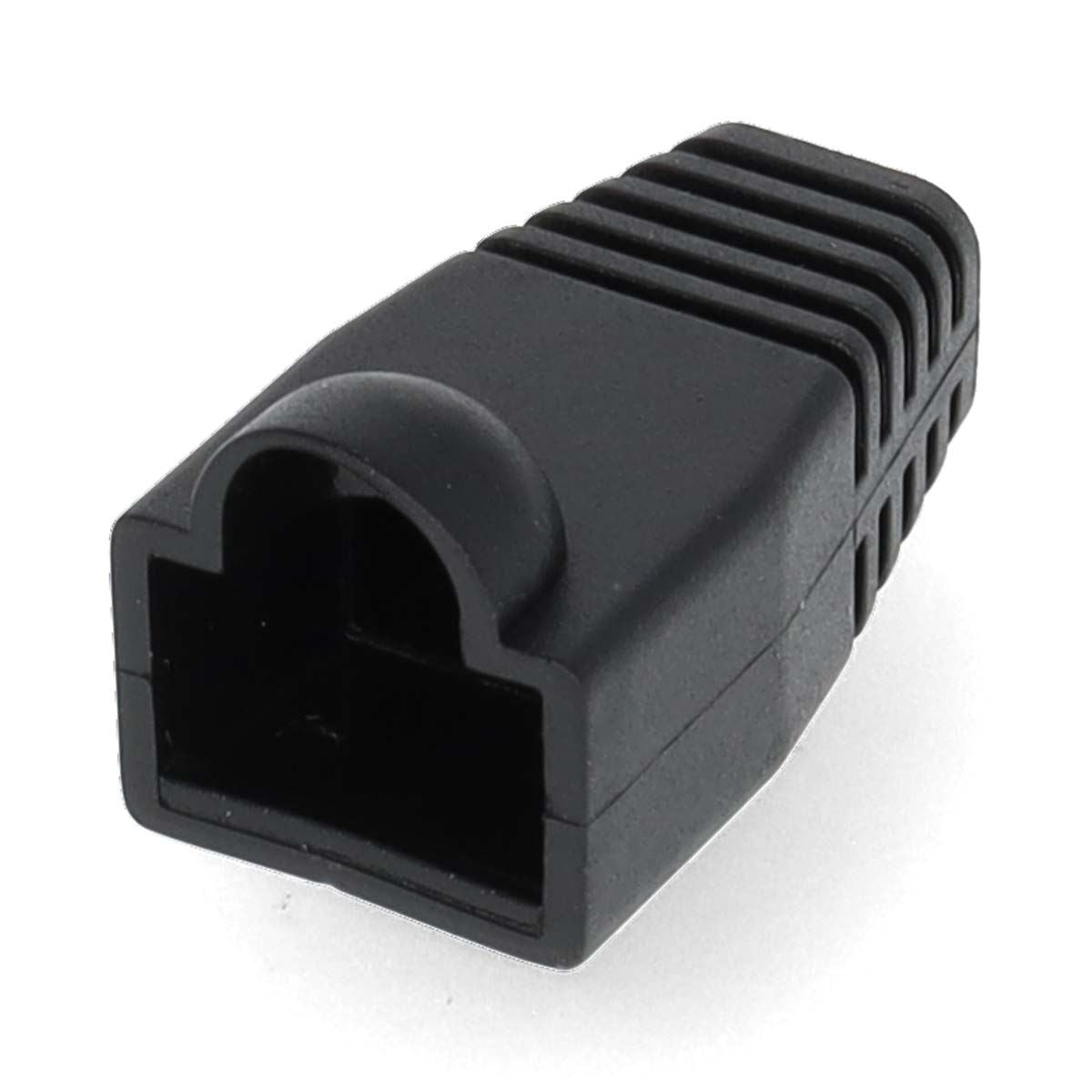 Nedis Strain Relief Boot | RJ45 | PVC | Black | Box | 10 pcs