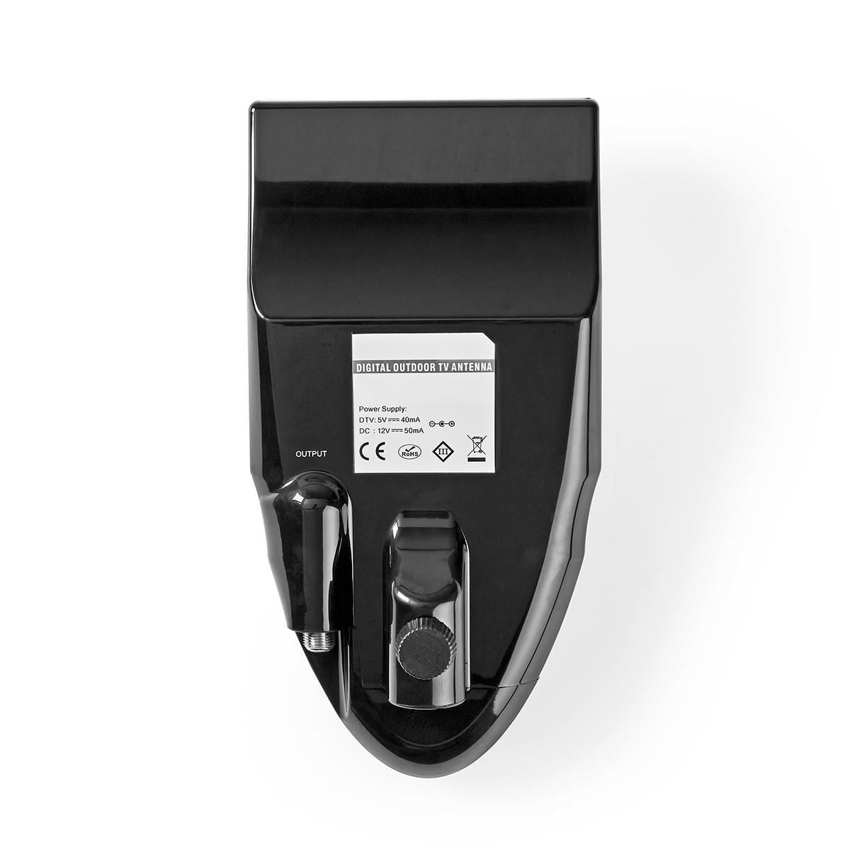 Nedis TV Antenna Indoor Outdoor Digital 40dB 50km HD Freeview Aerial Ariel