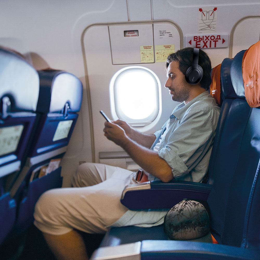 Av:link Active Noise Cancelling Bluetooth Headphones