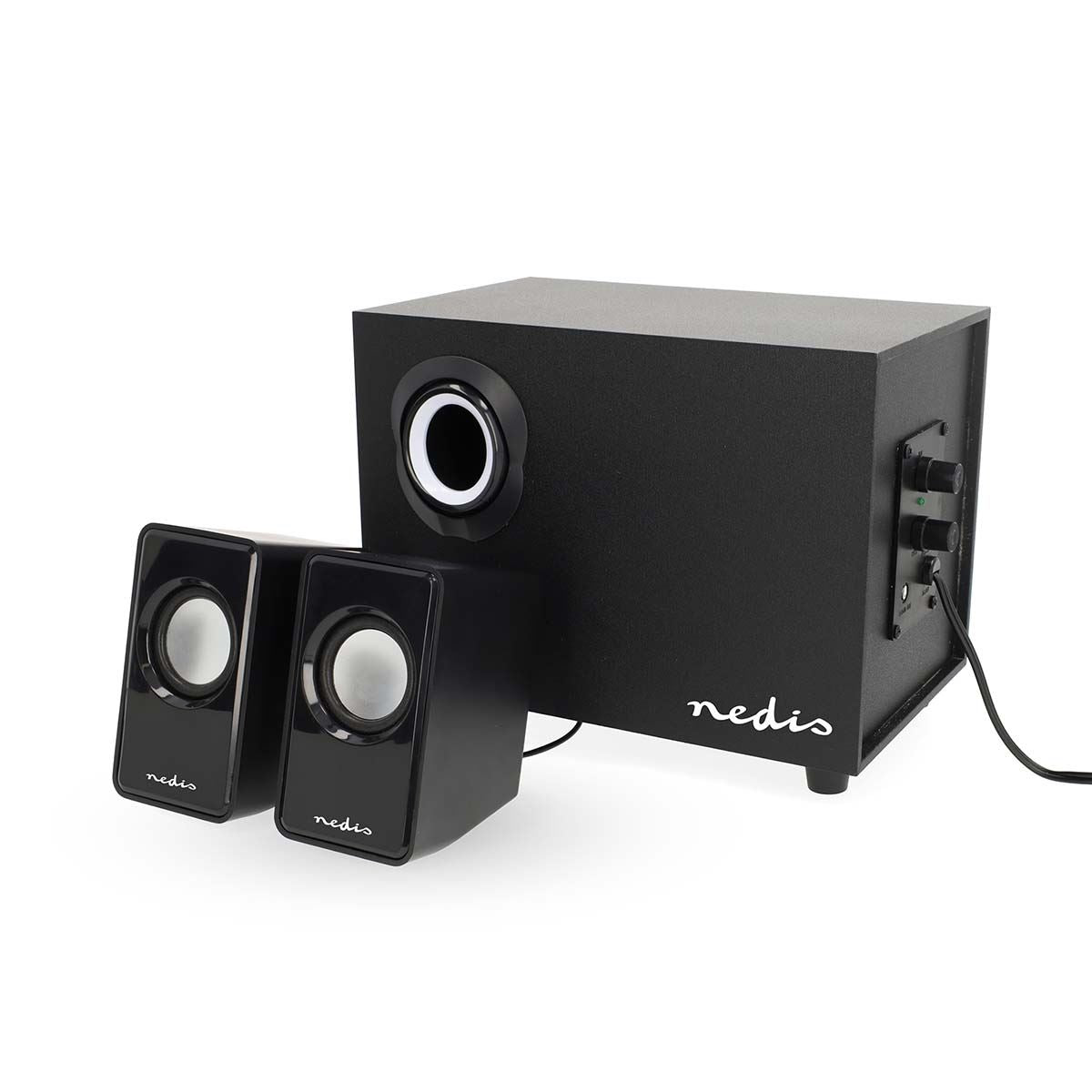 Nedis PC Speaker | 2.1 | 33 W | 3.5 mm Male | USB Powered | Volume control