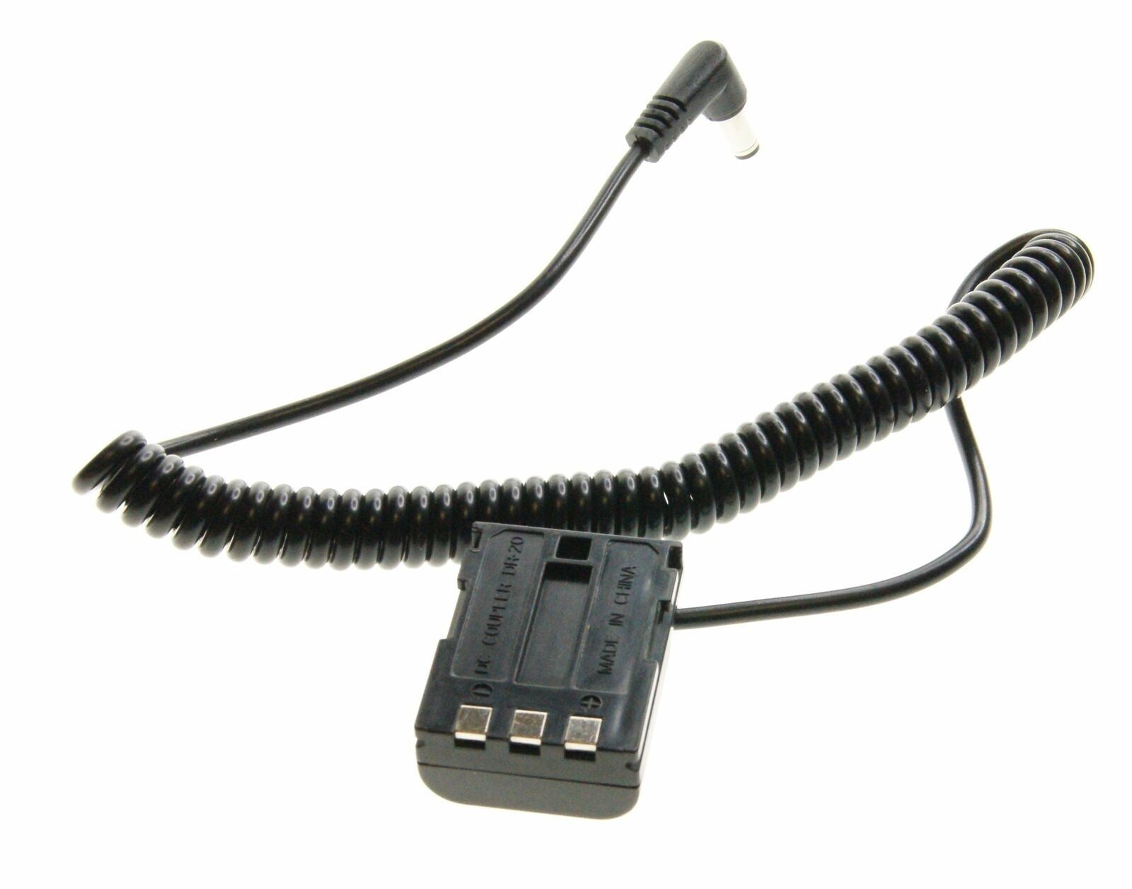 Ex-Pro Canon DR-20 NB-2L Coupler Cable for Ex-Pro Rechargeable Battery Power System for Canon