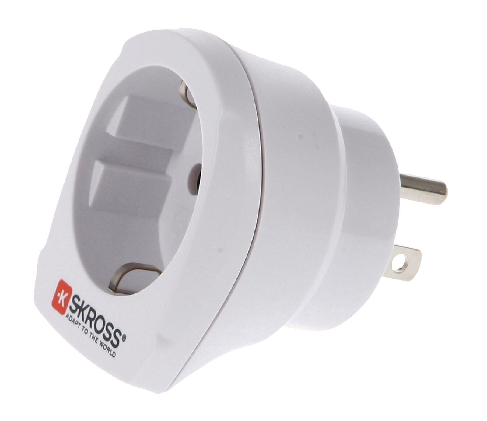Skross Travel Adapter Europe-to-USA Earthed