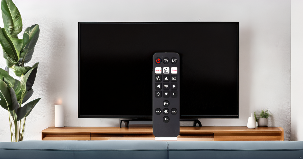 Simple Custom Tv Remote Nedis Super Simple Easy TV Universal XL Large Button IR Remote Control