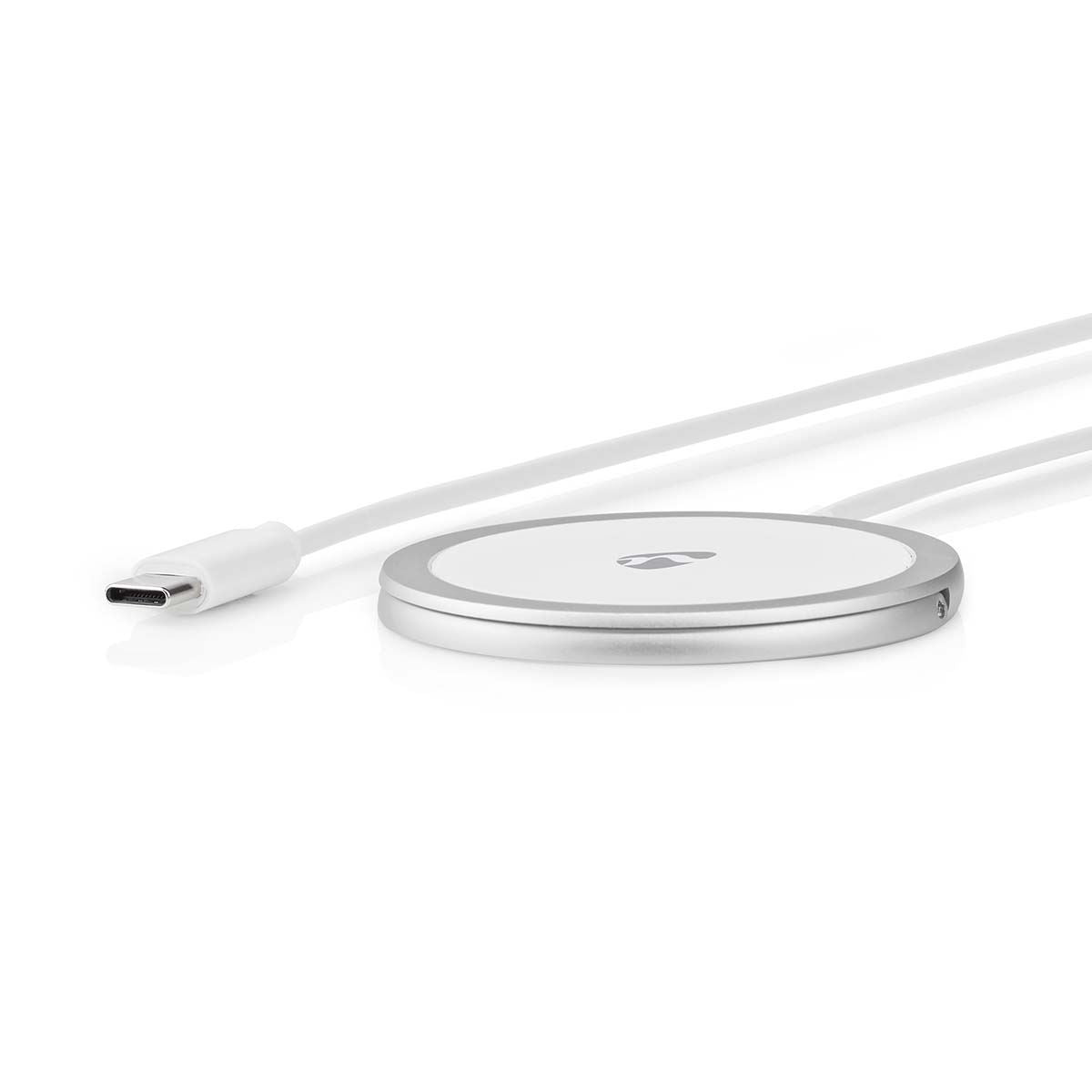 Nedis Wireless Charger | Stand | 5 / 7.5 / 10 / 15 W | 1.0 / 1.1 / 1.67 / 2 A | Including cable | USB Type-C™ | 1.00 m