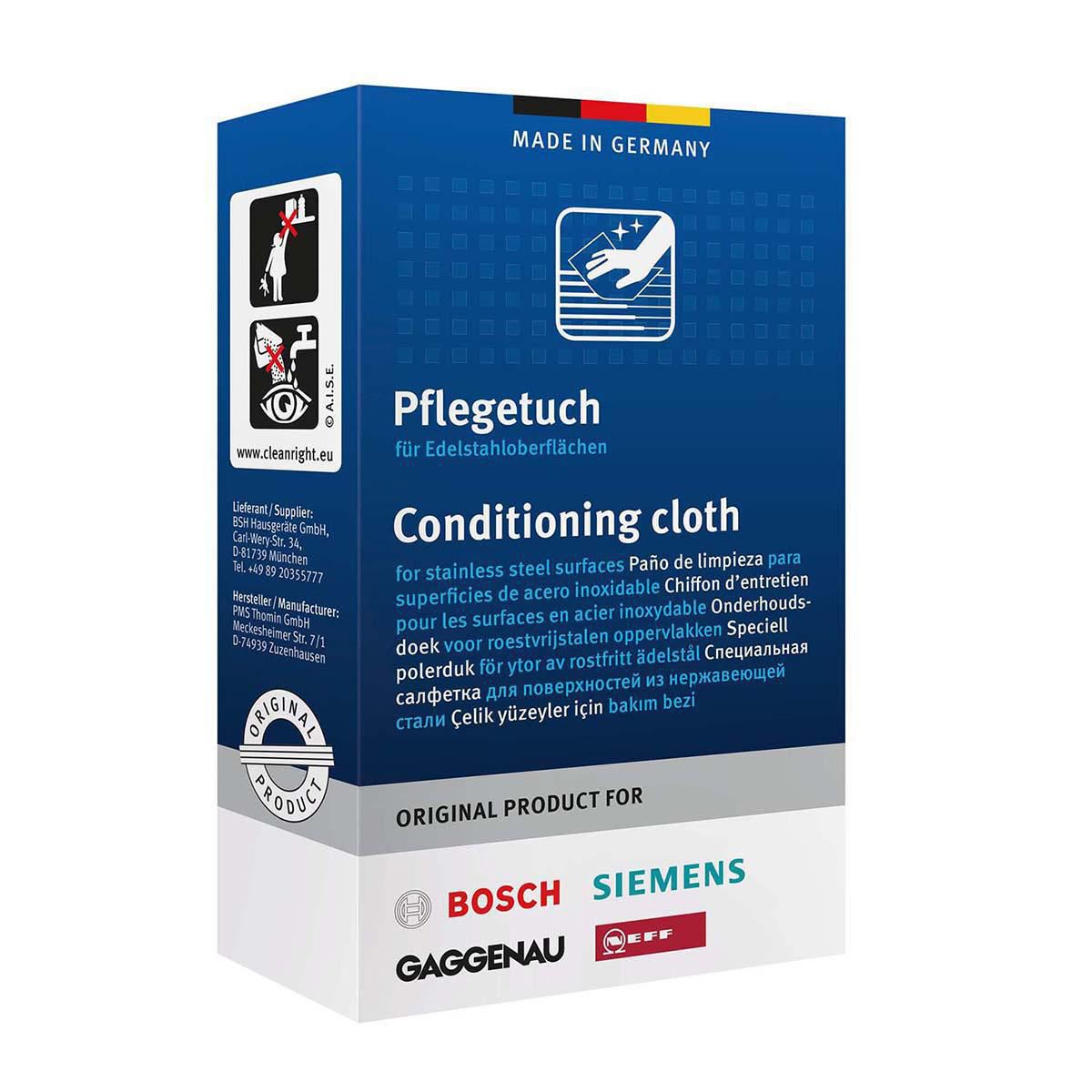 Bosch Bosch | Conditioning Cloths for Stainless Steel | 5 pcs